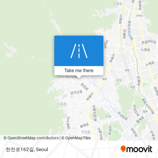 한천로162길 map