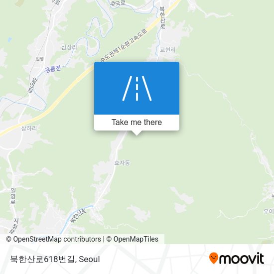 북한산로618번길 map
