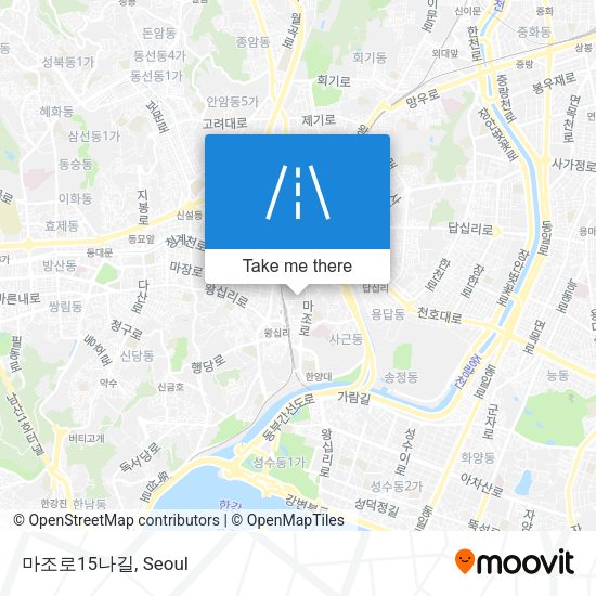 마조로15나길 map