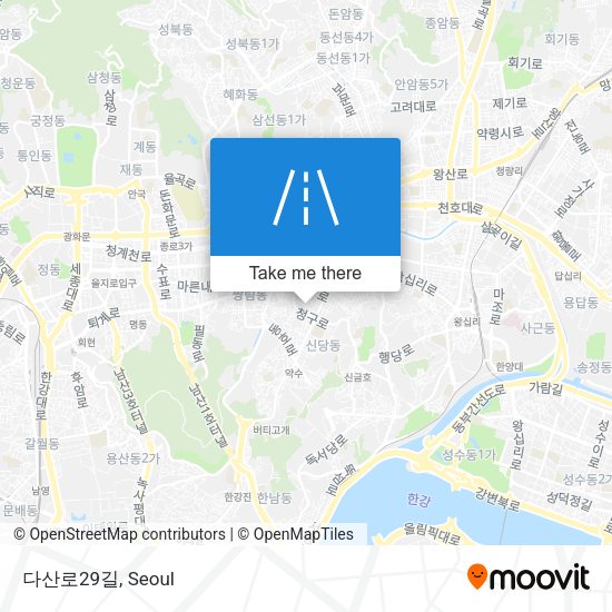 다산로29길 map