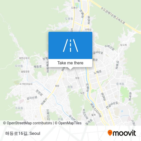 해등로16길 map