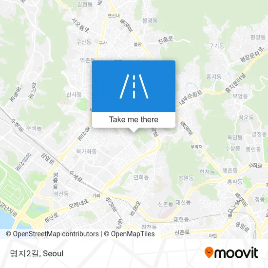 명지2길 map