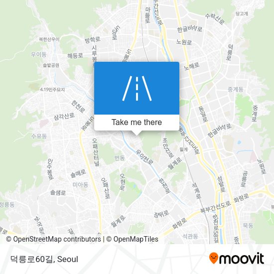 덕릉로60길 map