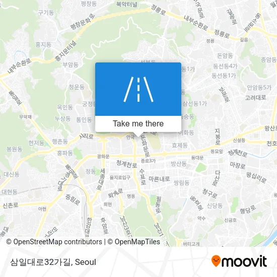 삼일대로32가길 map