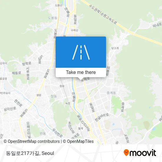 동일로217가길 map