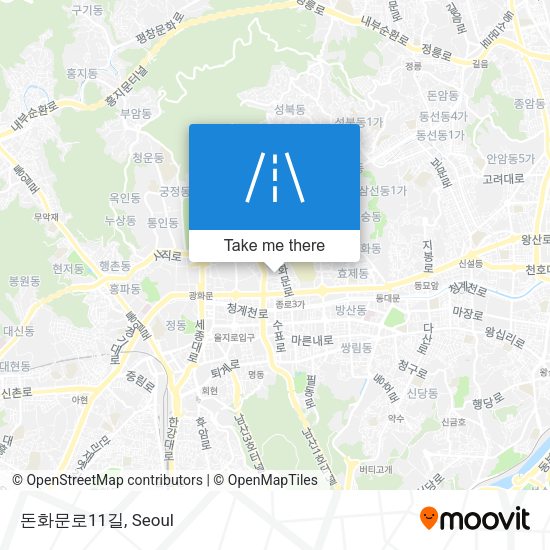 돈화문로11길 map
