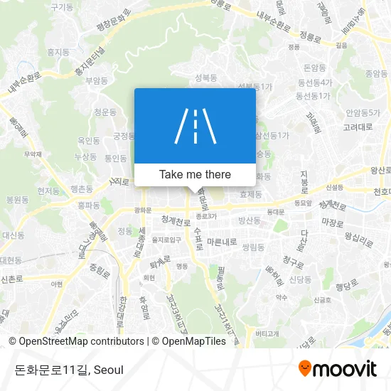 돈화문로11길 map