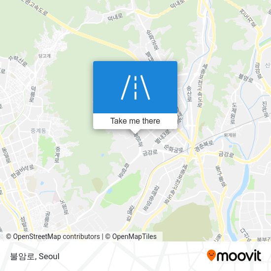 불암로 map