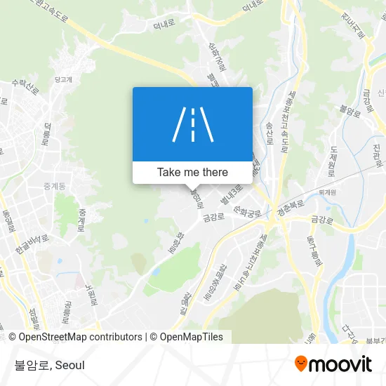 불암로 map