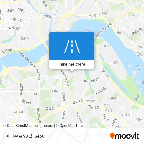아리수로98길 map