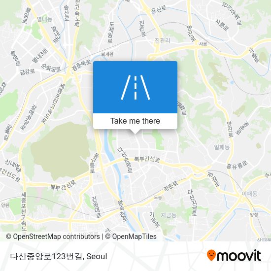 다산중앙로123번길 map
