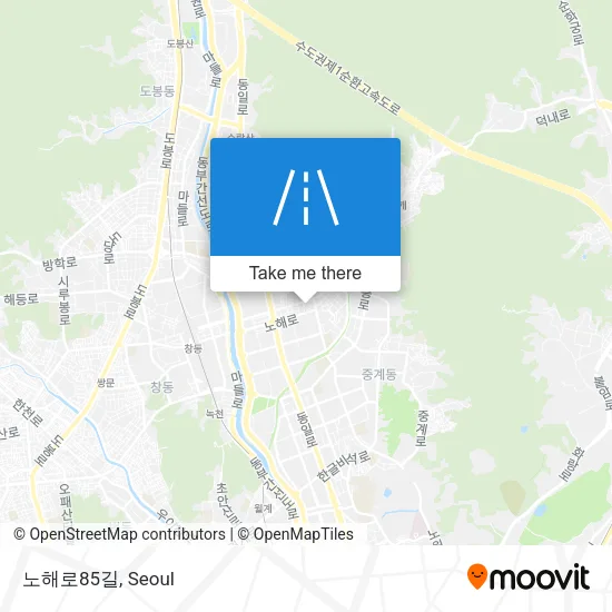 노해로85길 map