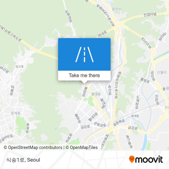 식송1로 map