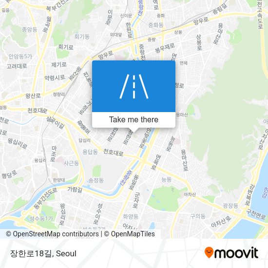 장한로18길 map