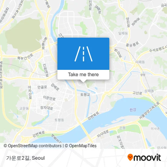 가운로2길 map
