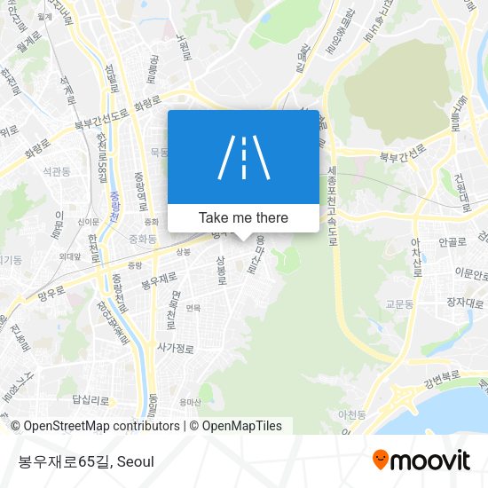 봉우재로65길 map