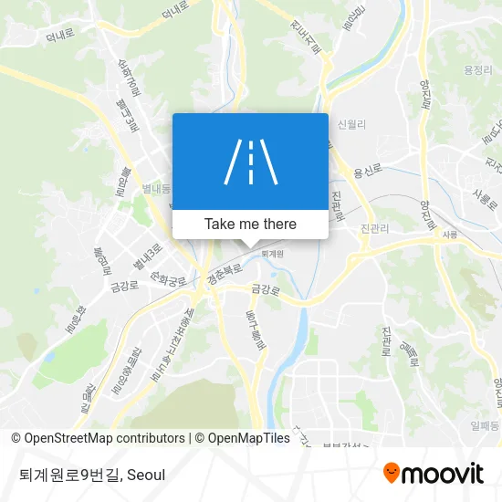 퇴계원로9번길 map