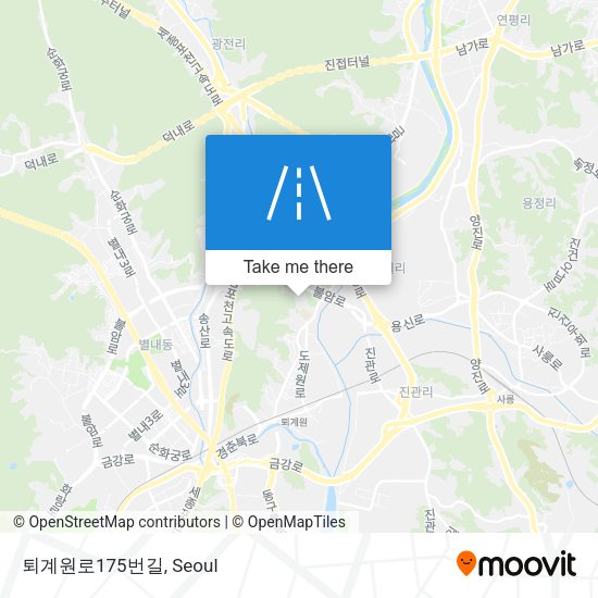 퇴계원로175번길 map