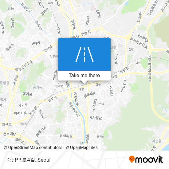 중랑역로4길 map
