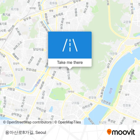 용마산로8가길 map