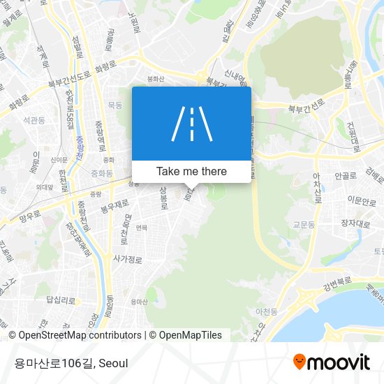 용마산로106길 map