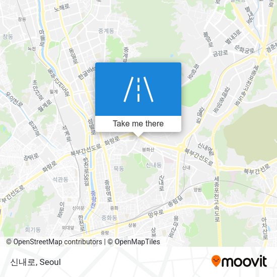 신내로 map