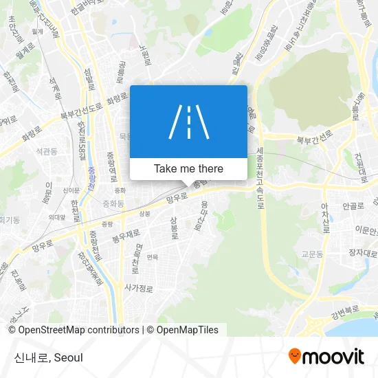 신내로 map