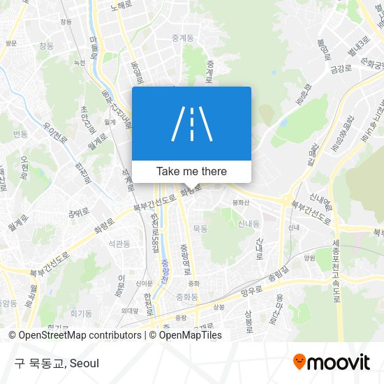 구 묵동교 map