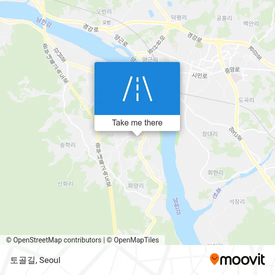 토골길 map