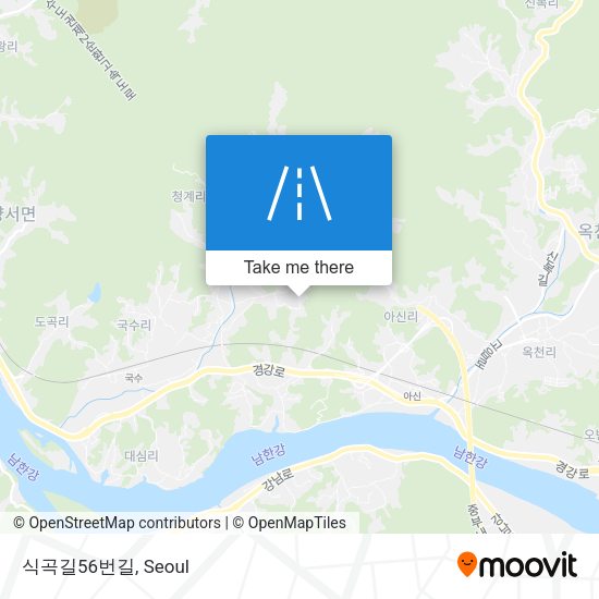 식곡길56번길 map