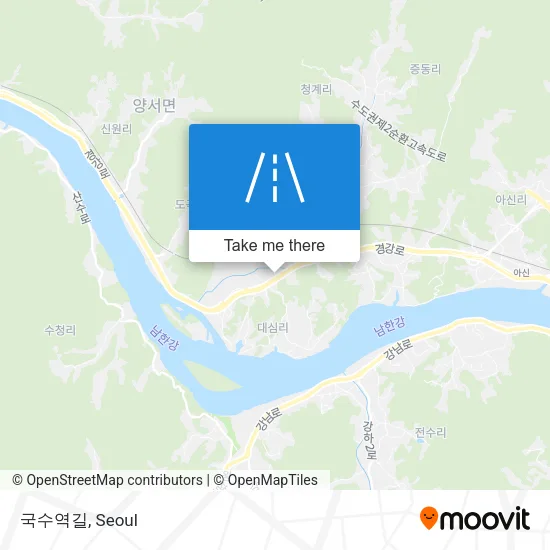 국수역길 map