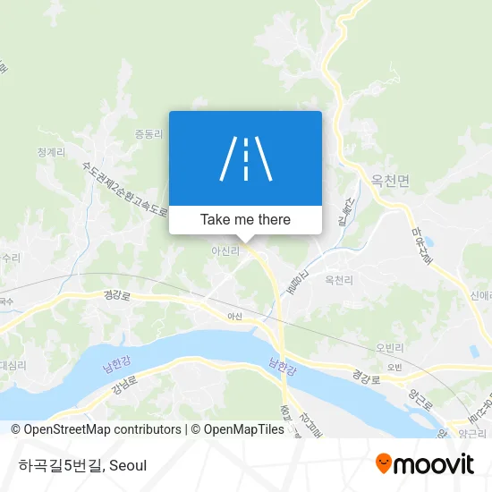 하곡길5번길 map