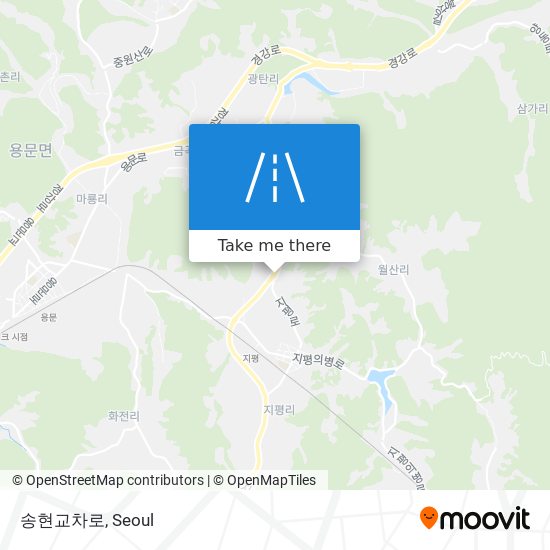 송현교차로 map