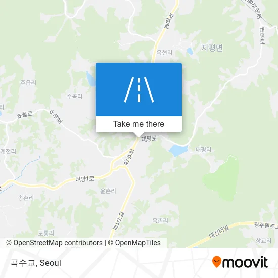 곡수교 map