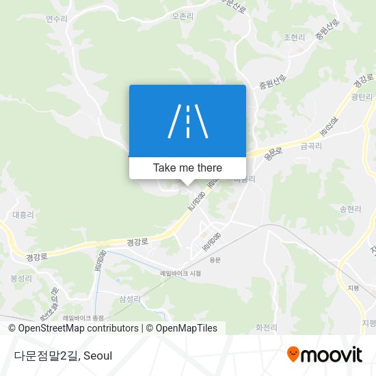 다문점말2길 map