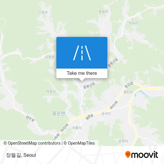 장뜰길 map