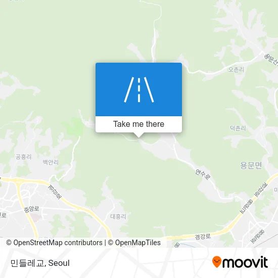 민들레교 map