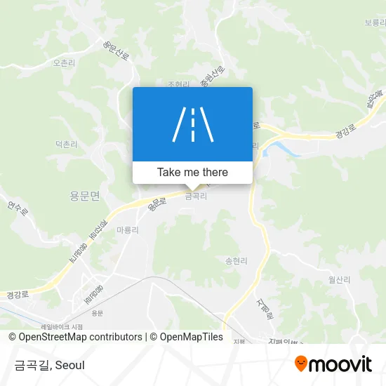 금곡길 map
