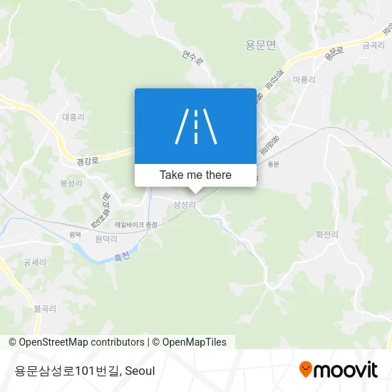 용문삼성로101번길 map