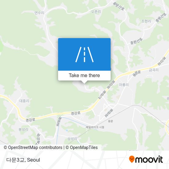 다문3교 map