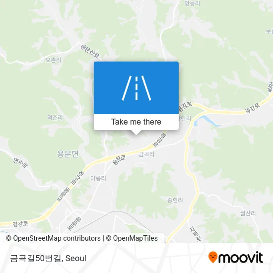 금곡길50번길 map
