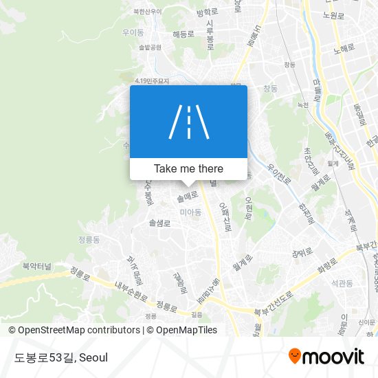 도봉로53길 map