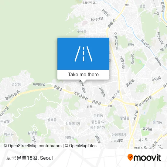 보국문로18길 map