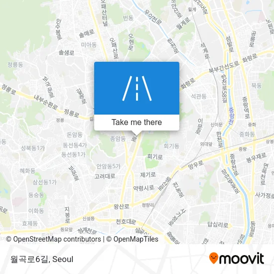 월곡로6길 map