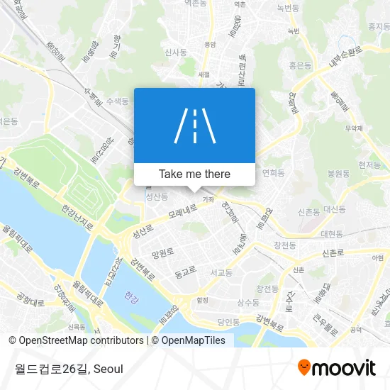 월드컵로26길 map
