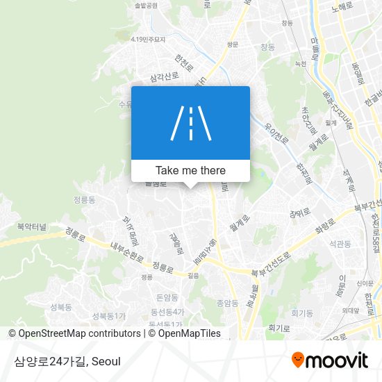 삼양로24가길 map