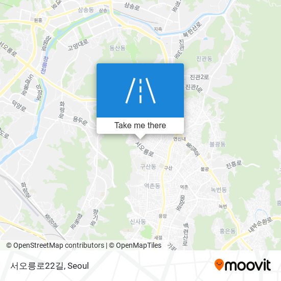 서오릉로22길 map