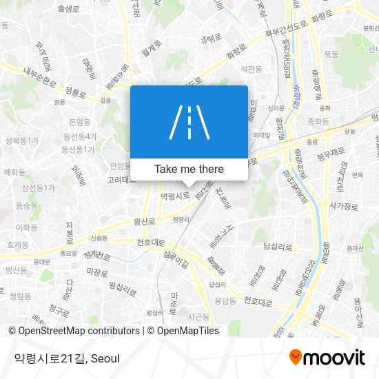 약령시로21길 map