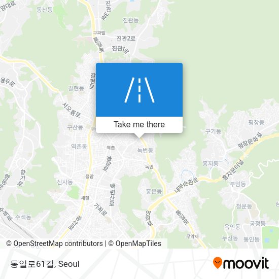 통일로61길 map