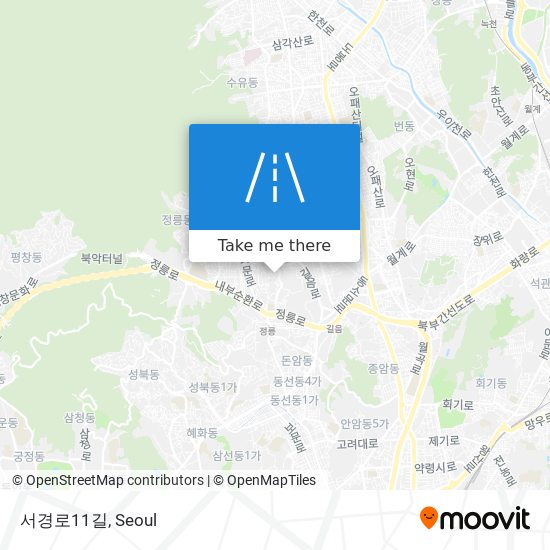 서경로11길 map